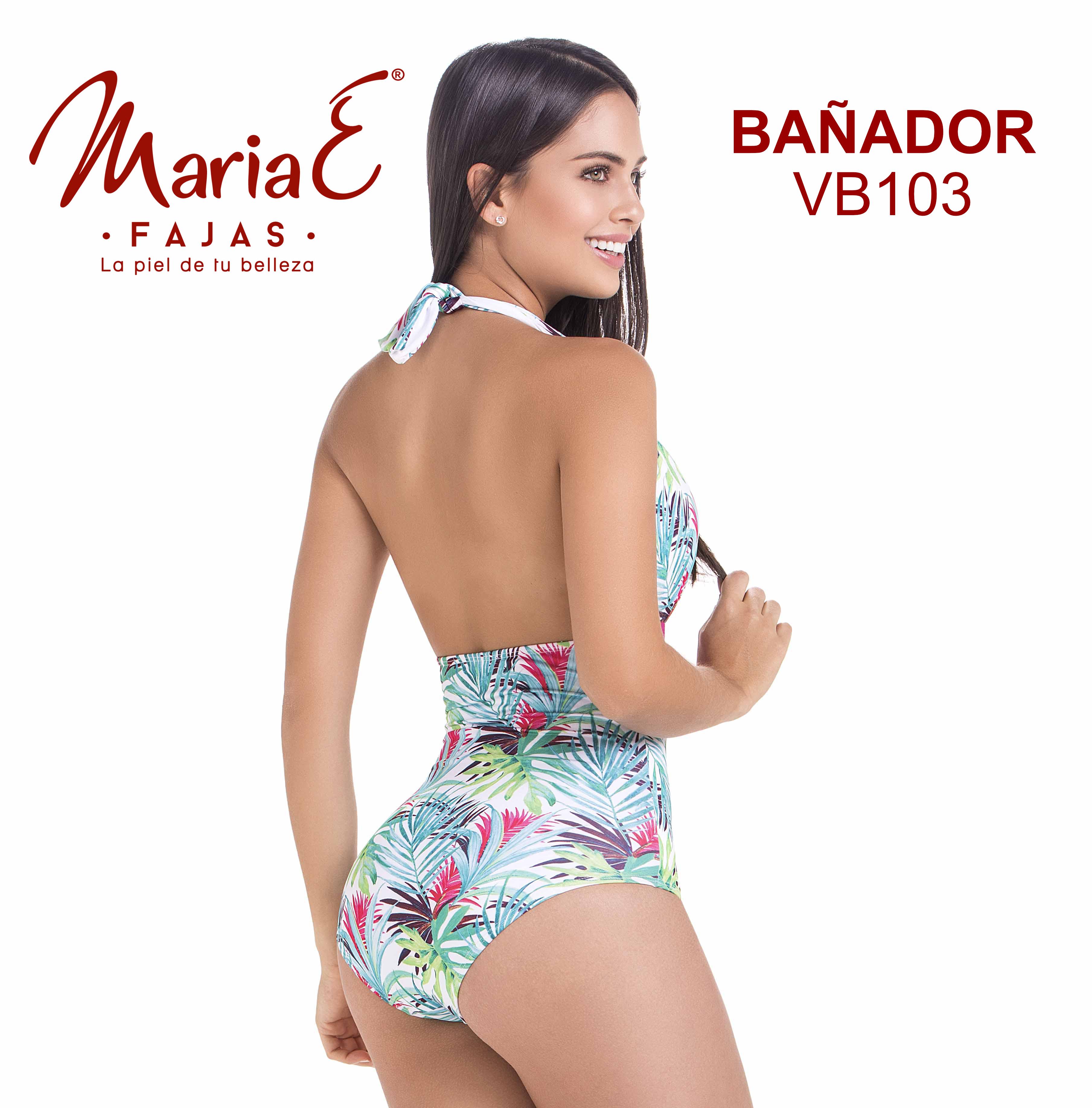 Vestido de Baño Con Faja Incluida, Control de Abdomen y Horma Perfecta