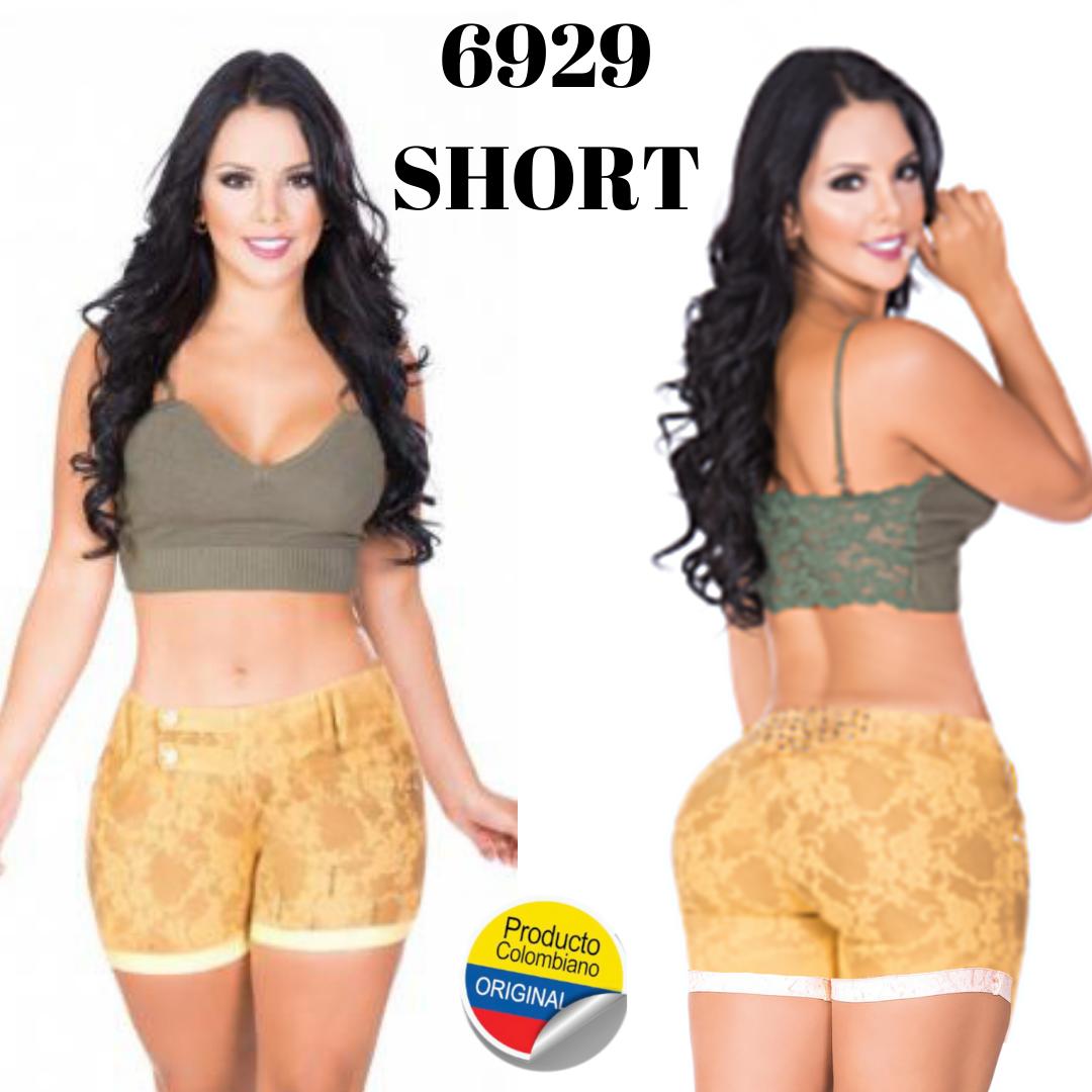 SHORT COLOMBIANO LEVANTACOLA 